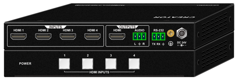 4K HDMI 4×1切换器
