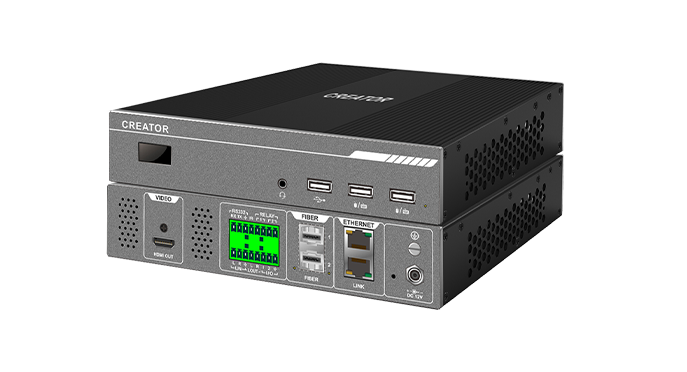 4K双芯分布式输出节点