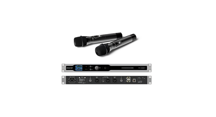 无线双手持麦克风